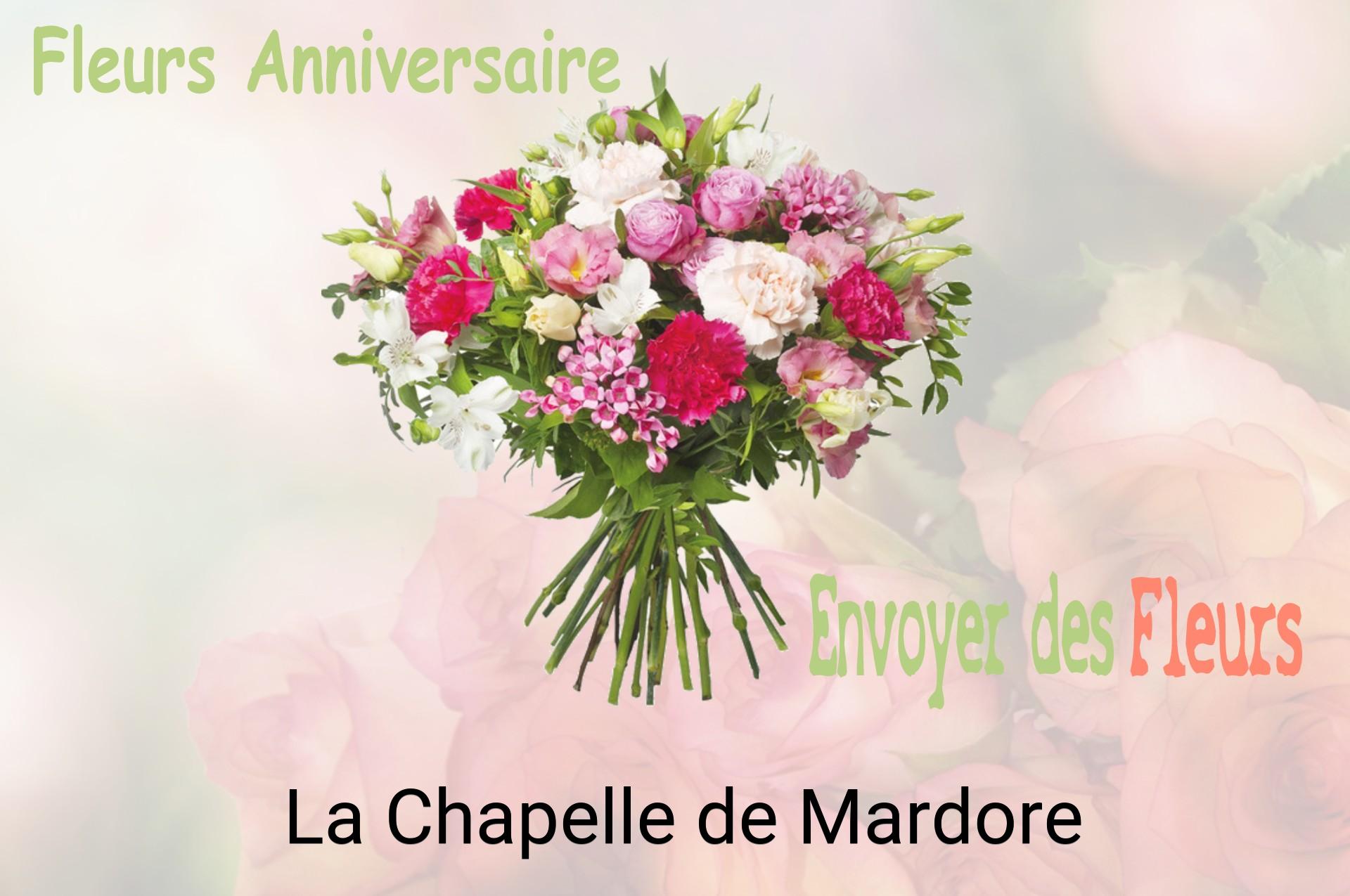 Bouquet de fleurs d’anniversaire livré à La Chapelle-de-Mardore