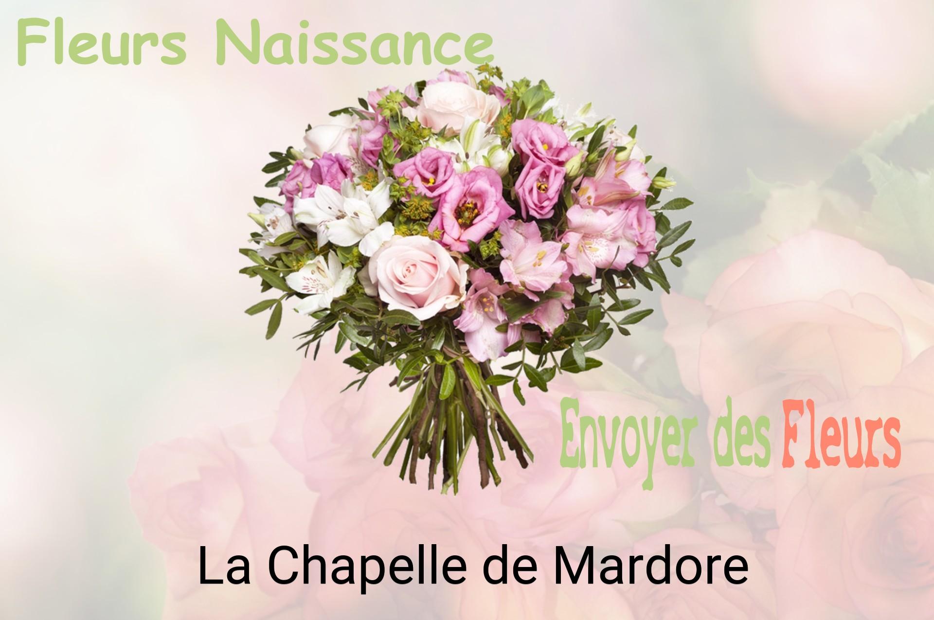 Bouquet de fleurs de naissance livré à La Chapelle-de-Mardore