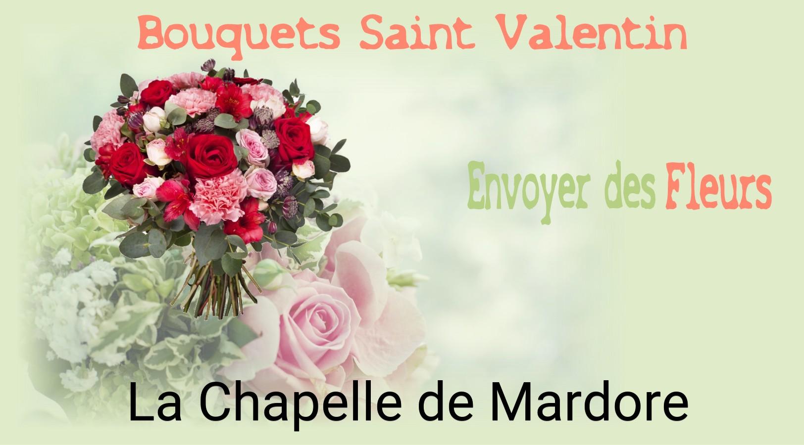 Roses de Saint-Valentin livrées à La Chapelle-de-Mardore